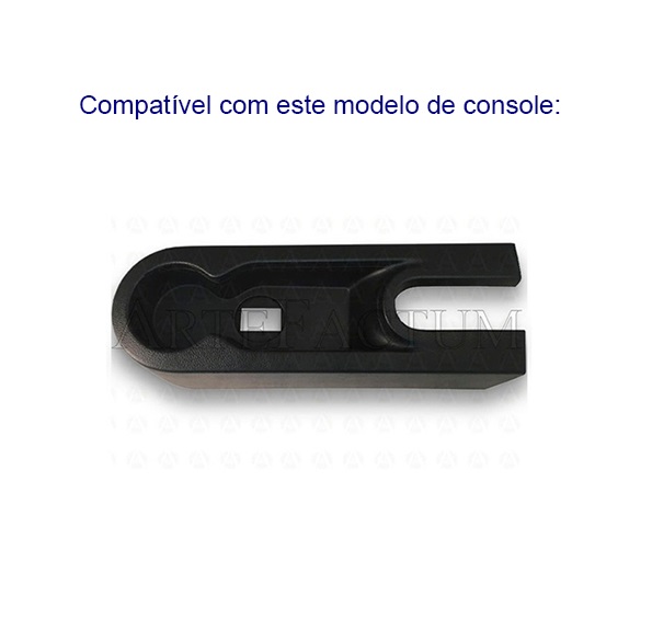 Apoio de Braço Descanso Encosto Suporte Console Central Acessórios Renault Captur 2017 2018 2019 2020 Artefactum Porta Objetos Porta Canetas Articulado Courvin